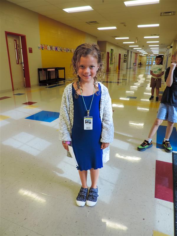 student smiling